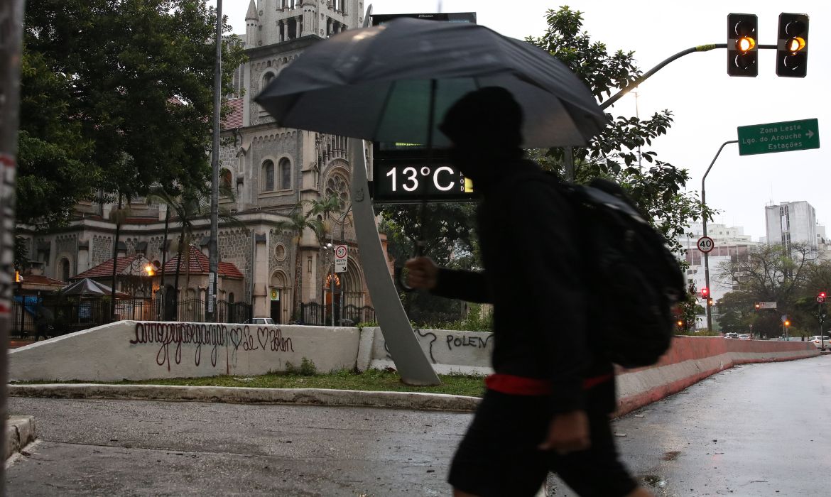 Frio intenso, chuva e virada no tempo: veja como fica a semana em São Paulo