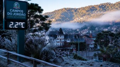 Frio intenso faz cidades de São Paulo registrarem temperaturas abaixo de 5°C