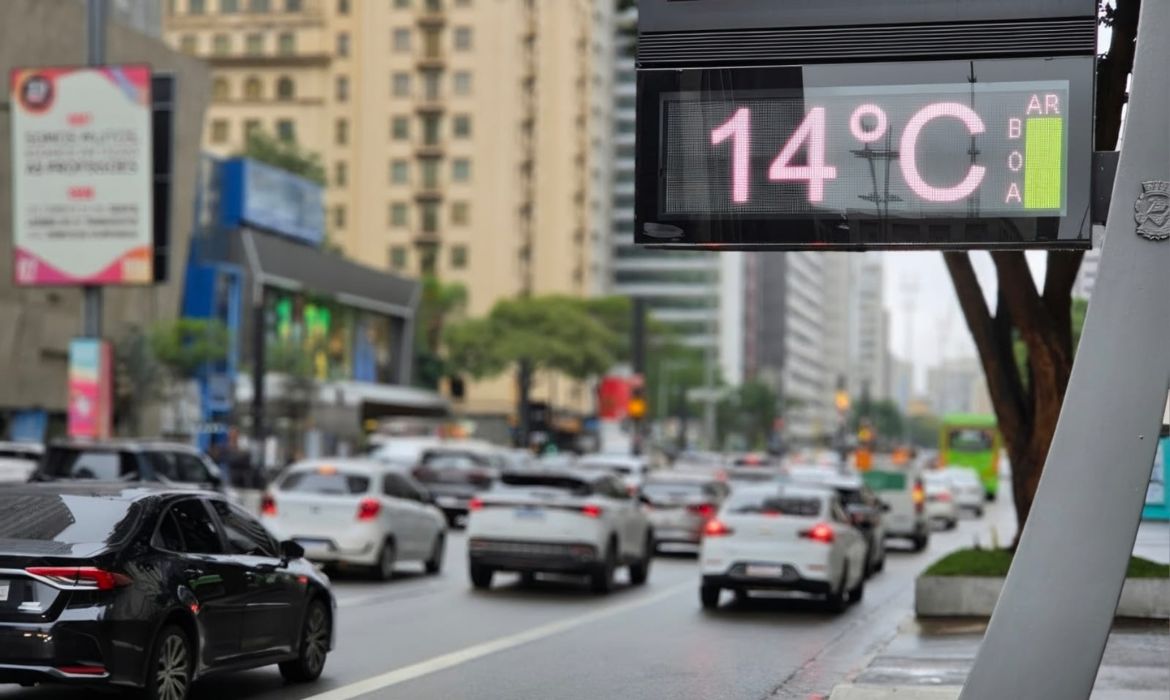 So Paulo ter mnima de 12C e mxima de 14C nesta quinta-feira 25 veja a previso