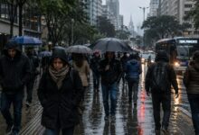 São Paulo terá semana de frio e chuva: veja a previsão do tempo