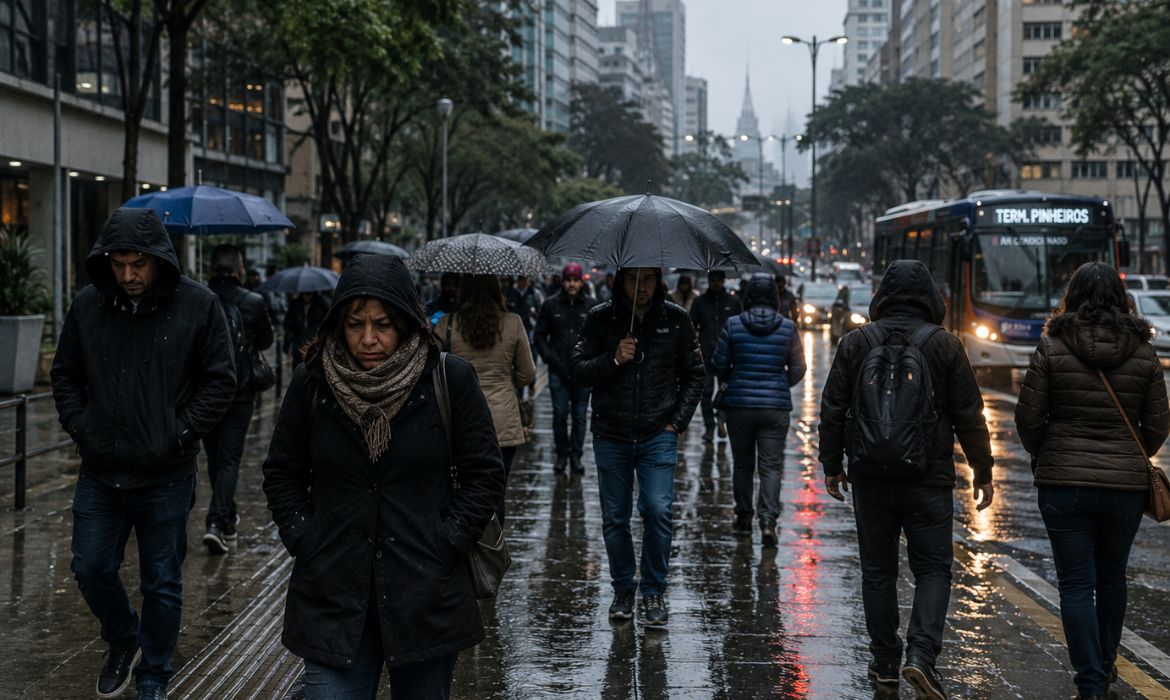 So Paulo ter semana de frio e chuva veja a previso do tempo
