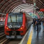 Trem da CPTM em estação; operação terá mudanças neste domingo