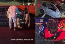 Motorista embriagado causa acidente com três mortos e seis ferido na Anhanguera