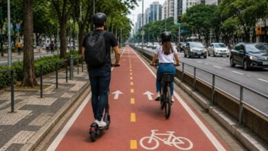 Novas regras para patinetes e bicicletas elétricas começam a valer em São Paulo