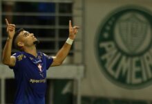 Palmeiras vence Santos por 3 a 0 e abre larga vantagem na Copa do Brasil