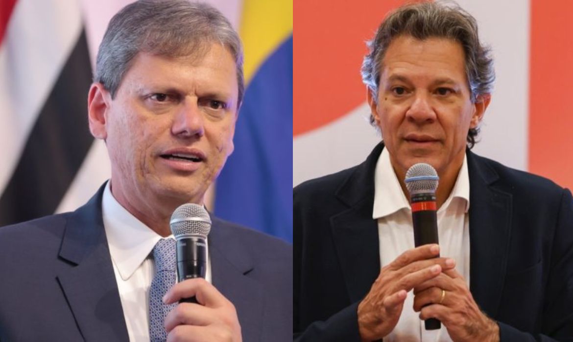Pesquisa Quaest: Tarcísio tem 40% e Haddad, 27%