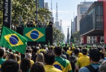 7 de Setembro tem atos políticos e ação da PM na Avenida Paulista