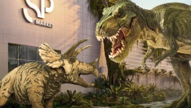 Exposição gratuita de dinossauros chega ao Shopping SP Market neste domingo (20)