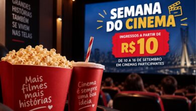 Semana do Cinema começa hoje com ingressos a R$ 10 em São Paulo