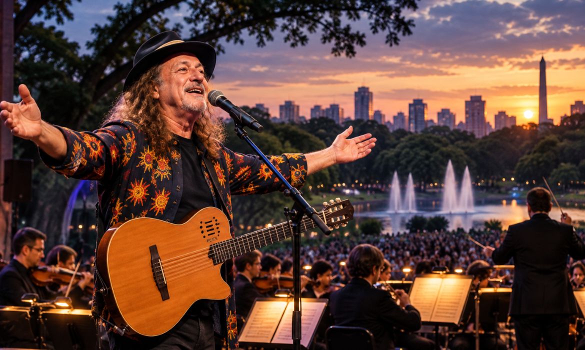Alceu Valença faz show gratuito no Ibirapuera neste domingo