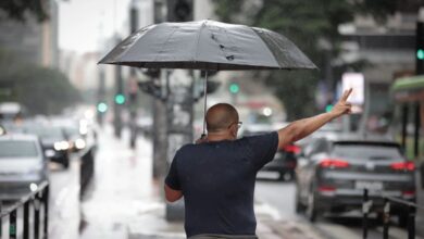 São Paulo terá sábado de chuva forte e ventos; veja a previsão