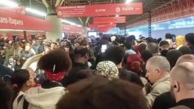 Incêndio em subestação afeta linhas da CPTM e suspende Expresso Aeroporto