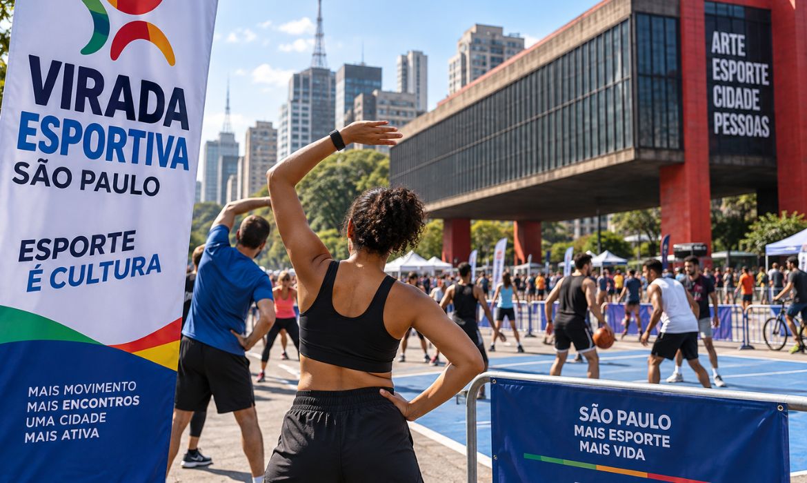 Virada Esportiva terá mais de 4 mil atividades gratuitas em São Paulo neste fim de semana