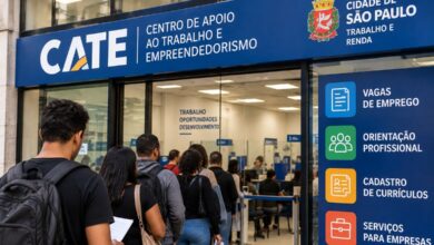 Cate tem mais de 3.600 vagas em São Paulo; salários chegam a R$ 6 mil