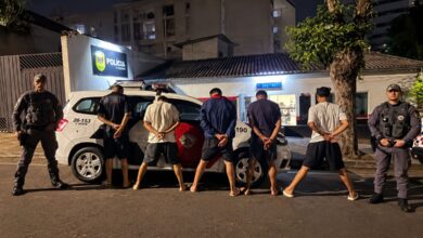 Cinco homens são detidos após tentativa de furto em São Bernardo
