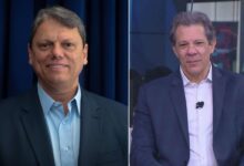 Datafolha: Tarcísio chega a 60% dos votos válidos em SP; Haddad tem 35%