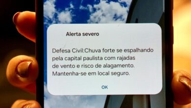 Defesa Civil emite 15 alertas durante madrugada de chuva em São Paulo nesta sexta (16)