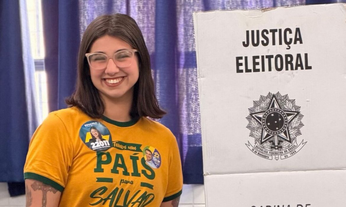 Eduarda Campopiano recebe 1,95 milhão de votos e lidera eleição para a Alesp