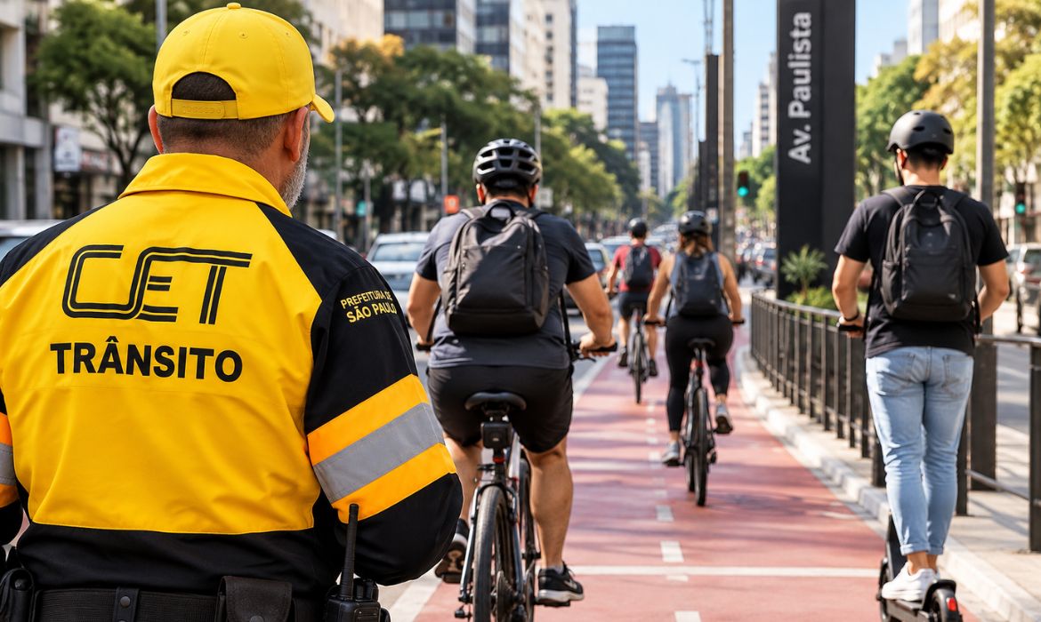 Multas para ciclistas começam hoje em São Paulo; veja as regras