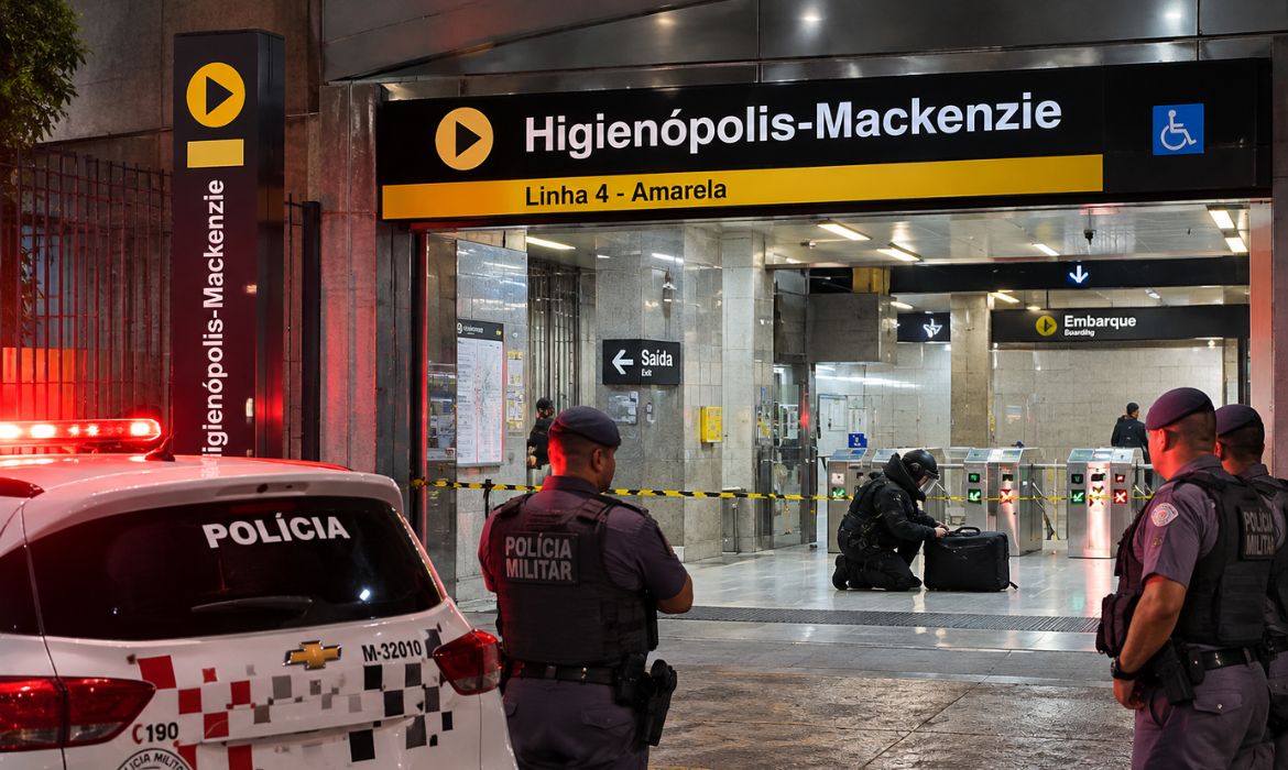 Suspeita de bomba fecha estação Higienópolis-Mackenzie; objeto era uma mala
