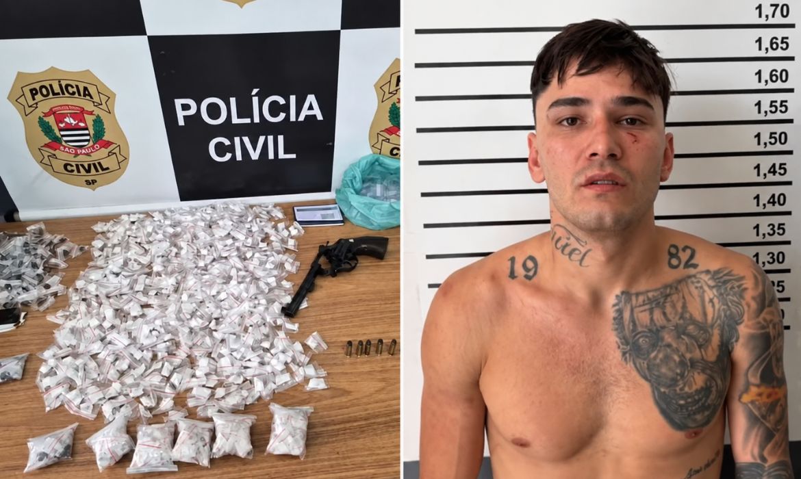 Traficante morde e agride policiais durante operação contra “disk-drogas” em Santos