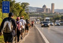 Via Dutra registra 33,8 mil romeiros rumo a Aparecida